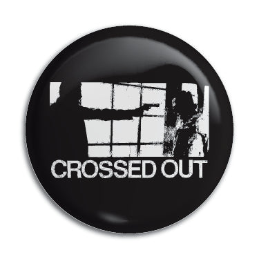 Crossed Out 1" Button / Pin / Badge Omni-Cult