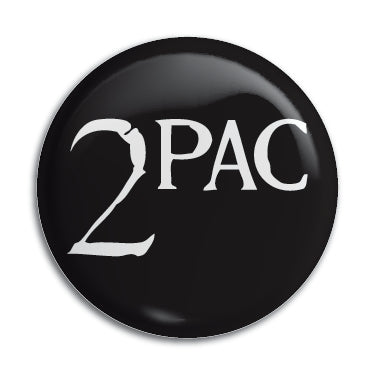 2Pac (Logo 2) 1" Button / Pin / Badge Omni-Cult