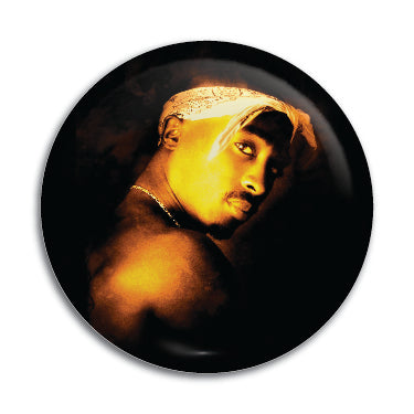 2Pac (Portrait 2) 1" Button / Pin / Badge Omni-Cult