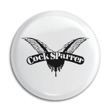 Cocksparrer (Black Logo) 1" Button / Pin / Badge Omni-Cult