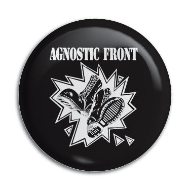 Agnostic Front 1" Button / Pin / Badge Omni-Cult
