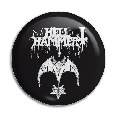 Hell Hammer 1" Button / Pin / Badge