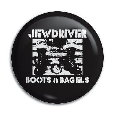 Jewdriver (Boots & Bagels) 1" Button / Pin / Badge Omni-Cult
