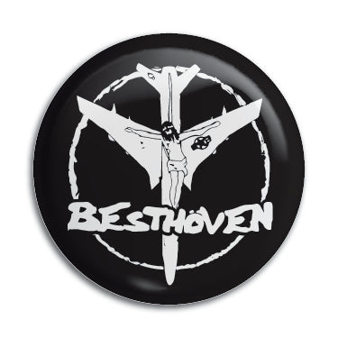 Besthoven (Jesus Jet) 1" Button / Pin / Badge Omni-Cult