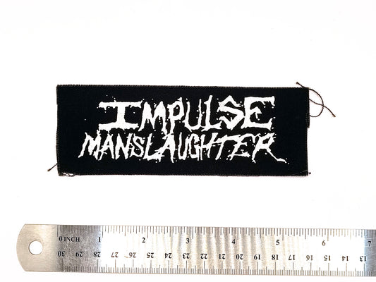 Impulse Manslaughter Canvas Patch