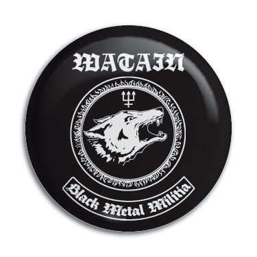 Watain (Black Metal Militia) 1" Button / Pin / Badge