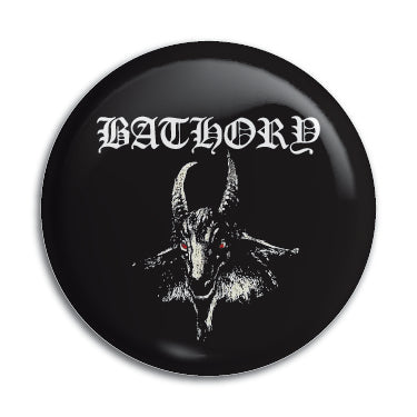Bathory (Goat Logo) 1" Button / Pin / Badge Omni-Cult