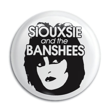 Siouxsie And The Banshees (Siouxsie Logo) 1" Button / Pin / Badge Omni-Cult