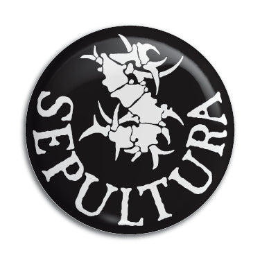 Sepultura (Logo 2) 1" Button / Pin / Badge Omni-Cult