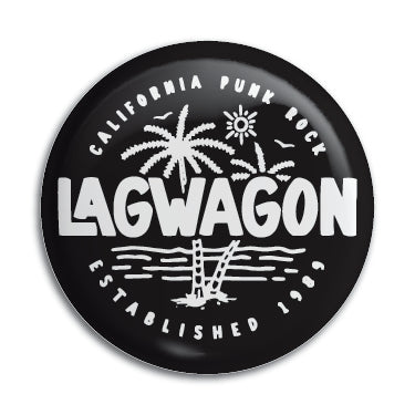 Lagwagon (California Punk Rock) 1" Button / Pin / Badge Omni-Cult
