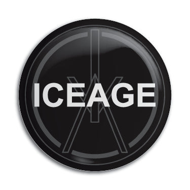 Iceage 1" Button / Pin / Badge Omni-Cult