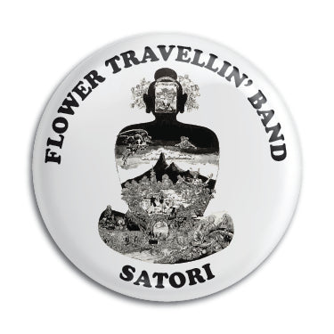 Flower Travellin' Band (Satori) 1" Button / Pin / Badge