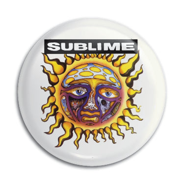 Sublime (40oz Sun) 1" Button / Pin / Badge Omni-Cult