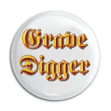 Grave Digger 1" Button / Pin / Badge Omni-Cult