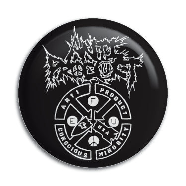 Anti-Product (Logo 1) 1" Button / Pin / Badge Omni-Cult