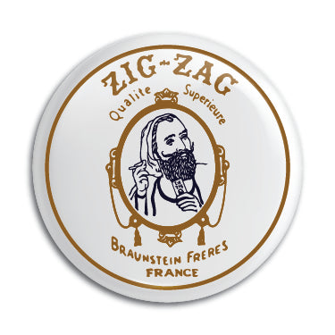 Zig Zag Logo 1" Button / Pin / Badge Omni-Cult