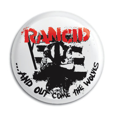 Rancid (And Out Come The Wolves) 1" Button / Pin / Badge Omni-Cult