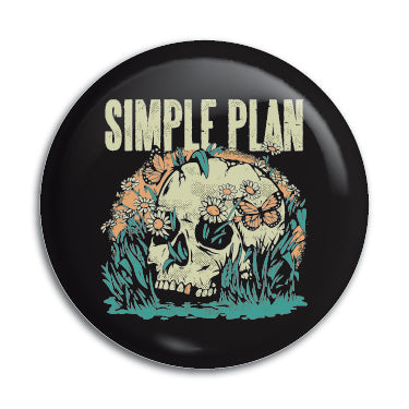 Simple Plan 1" Button / Pin / Badge