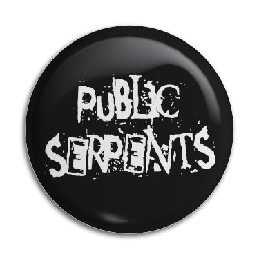 Public Serpents 1" Button / Pin / Badge Omni-Cult