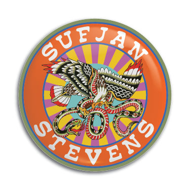 Sufjan Stevens (America) 1" Button / Pin / Badge