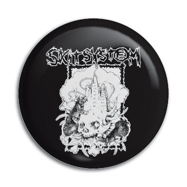 Skitsystem (Pestens Tid) 1" Button / Pin / Badge Omni-Cult