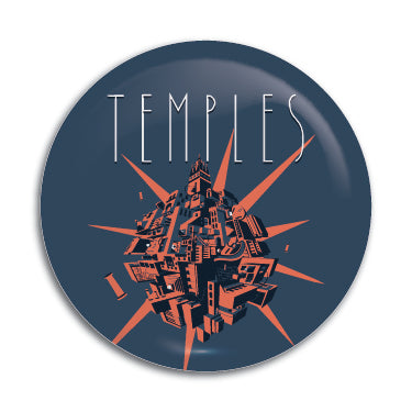 Temples 1" Button / Pin / Badge
