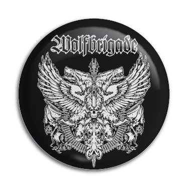 Wolfbrigade (Comalive) 1" Button / Pin / Badge Omni-Cult