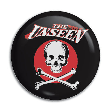 Unseen (Skull and Crossbones) 1" Button / Pin / Badge Omni-Cult