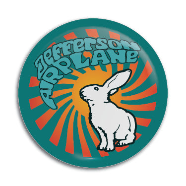 Jefferson Airplane (White Rabbit) 1" Button / Pin / Badge