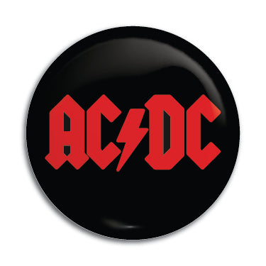 AC/DC (Logo 1) 1" Button / Pin / Badge Omni-Cult