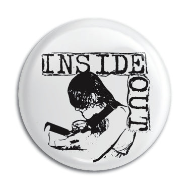 Inside Out (B&W Logo) 1" Button / Pin / Badge Omni-Cult