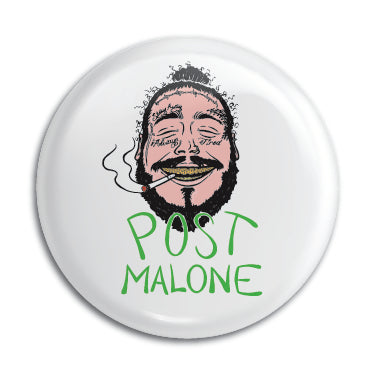 Post Malone (Cartoon) 1" Button / Pin / Badge