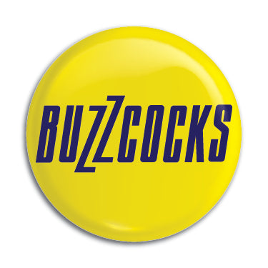 Buzzcocks (Yellow & Navy Blue) 1" Button / Pin / Badge Omni-Cult