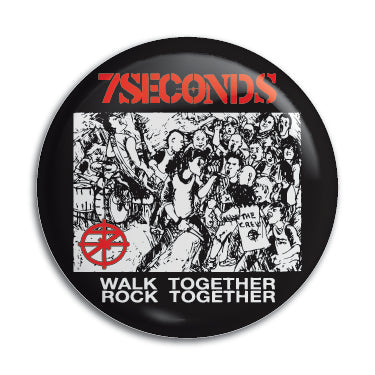 7 Seconds (Walk Together) 1" Button / Pin / Badge Omni-Cult