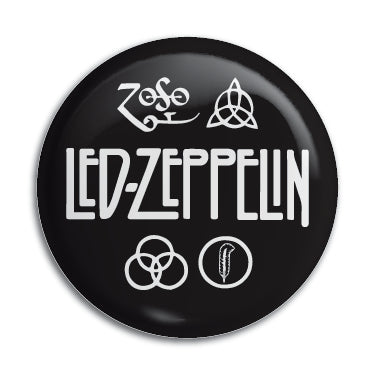 Led Zeppelin (Logo Only) 1" Button / Pin / Badge Omni-Cult