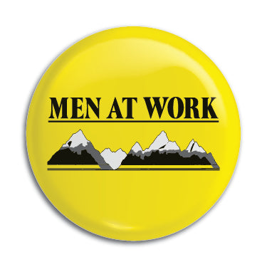 Men At Work 1" Button / Pin / Badge