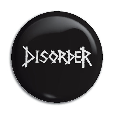 Disorder (Logo Only) 1" Button / Pin / Badge Omni-Cult