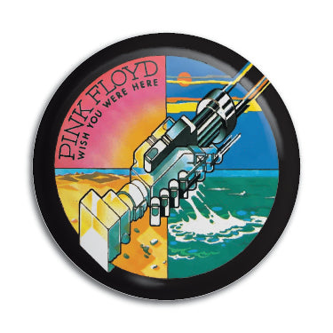 Pink Floyd (Wish You Were Here) 1" Button / Pin / Badge Omni-Cult