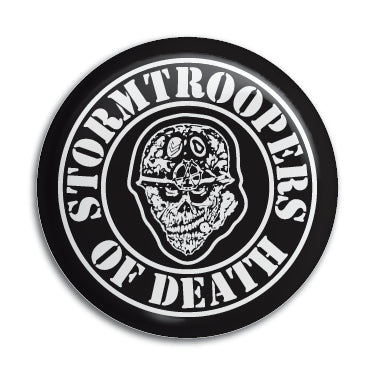 Stormtroopers Of Death (B&W Sgt. D) 1" Button / Pin / Badge Omni-Cult