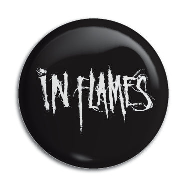 In Flames 1" Button / Pin / Badge
