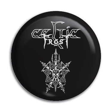 Celtic Frost (Logo with Symbol) 1" Button / Pin / Badge Omni-Cult
