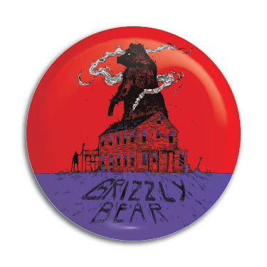 Grizzly Bear 1" Button / Pin / Badge
