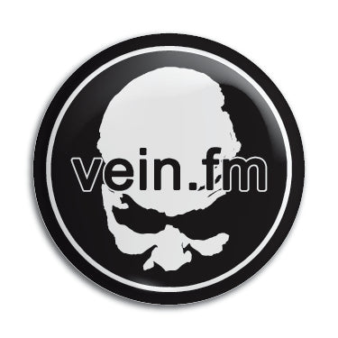 Vein.fm 1" Button / Pin / Badge