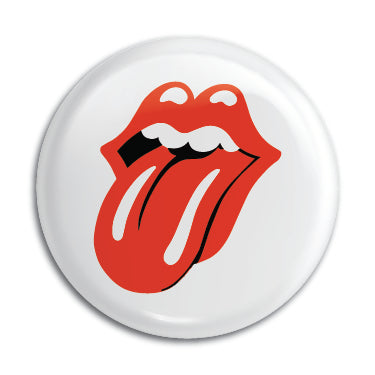 Rolling Stones (Tongue & Lips Logo) 1" Button / Pin / Badge Omni-Cult
