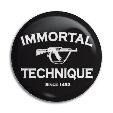Immortal Technique 1" Button / Pin / Badge Omni-Cult