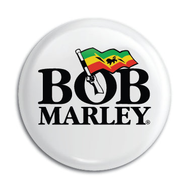 Bob Marley (Logo Only) 1" Button / Pin / Badge Omni-Cult