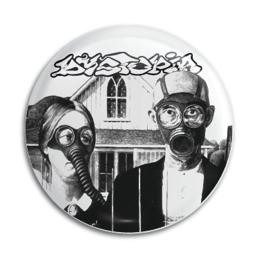 Dystopia (American Gothic) 1" Button / Pin / Badge