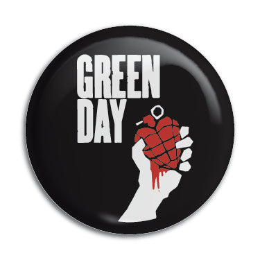 Green Day (American Idiot Logo) 1" Button / Pin / Badge Omni-Cult