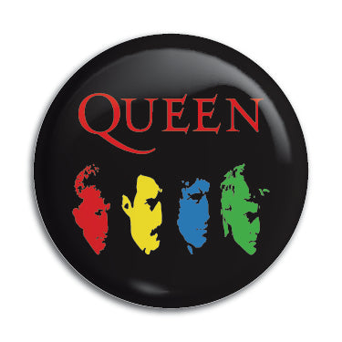 Queen (Faces) 1" Button / Pin / Badge