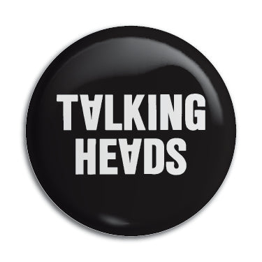 Talking Heads (B&W Logo) 1" Button / Pin / Badge Omni-Cult
